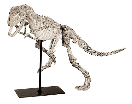 Resin Dinosaur On Stand Small